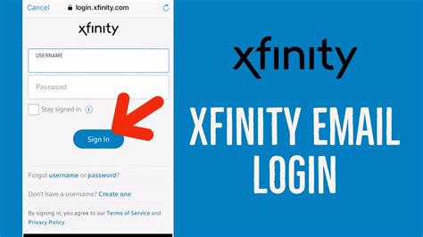 log in to my xfinity account